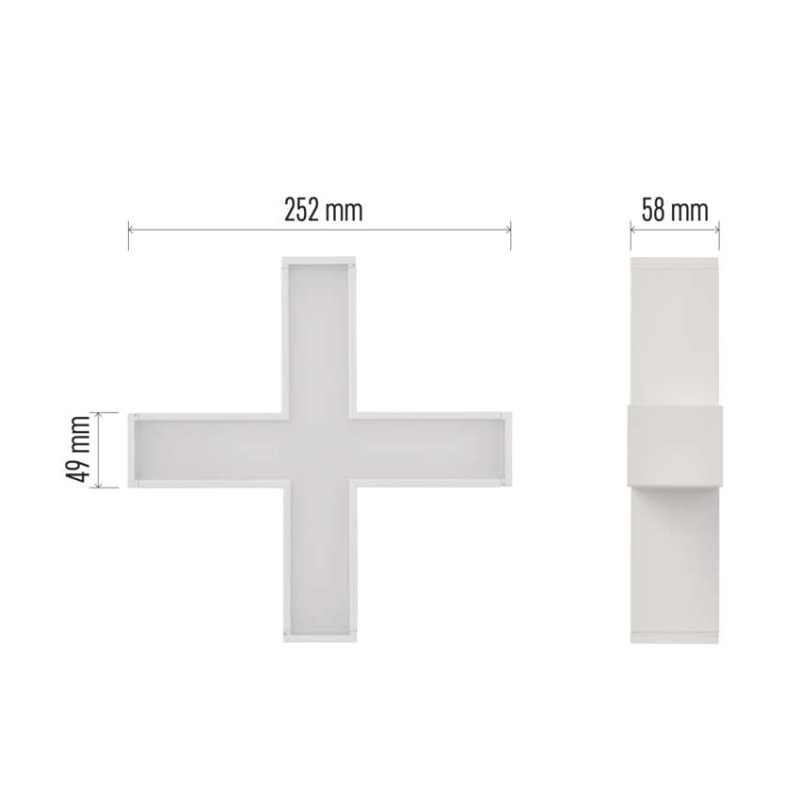 LED LINEAR PROFI+ XCON 15W 1500LM 2