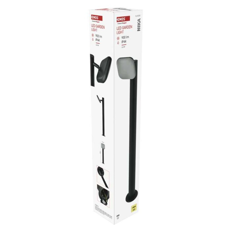 LED ZAHRADNÍ SVÍTIDLA,12,5W,IP44,900LM,S 13