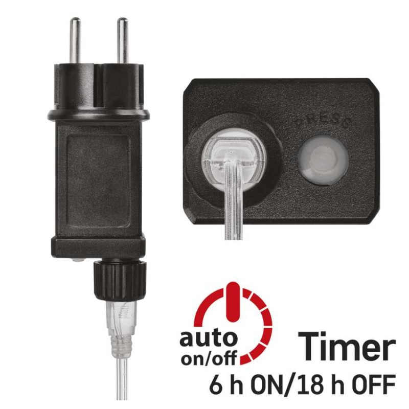 Řetěz NANO 10M stříbrný IP44 CW 8