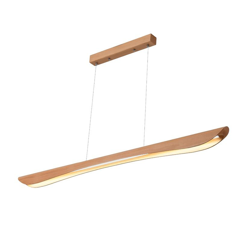Drevený luster na lanku z masívneho dreva LED 22W / 1200 - WRL0821 1