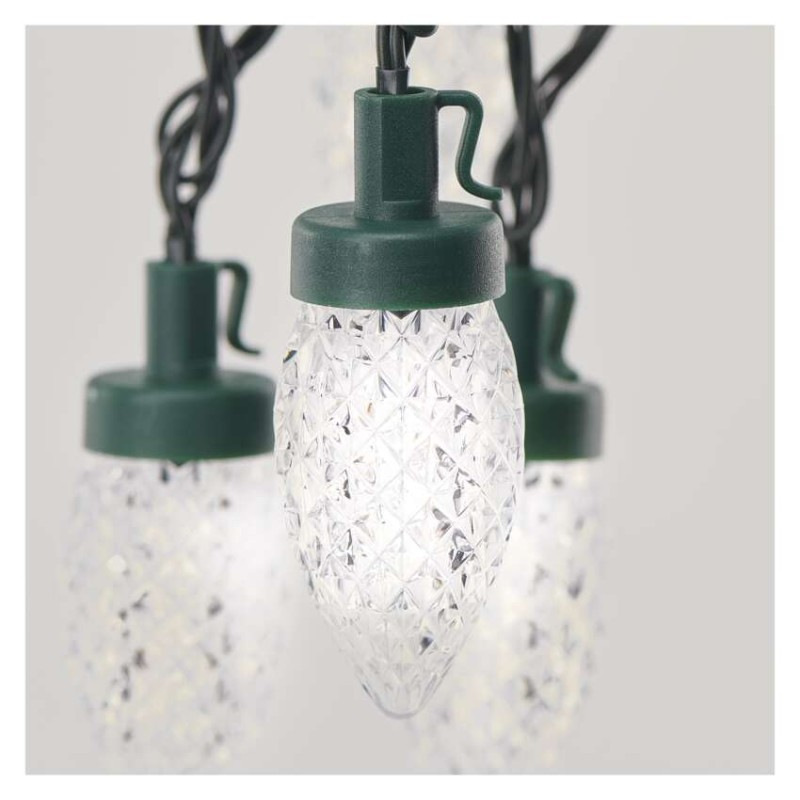 VIAN. Šišky 50LED 9,8M IP44 MF CW 12