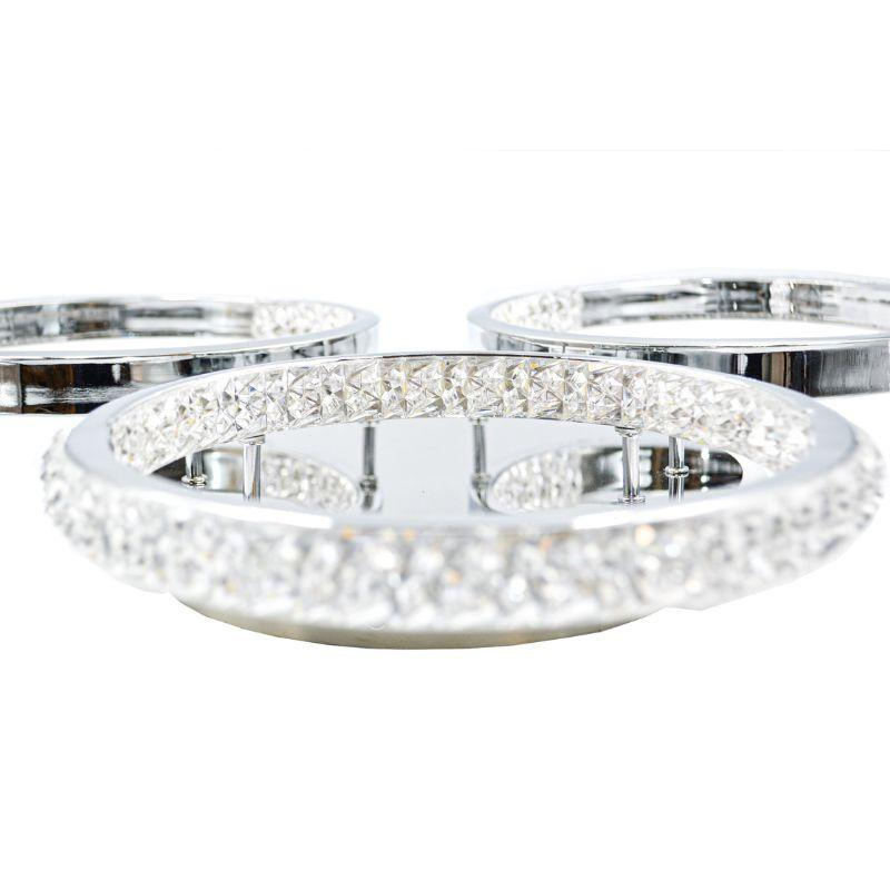 LED stropné svietidlo + diaľkový ovládač 60W - J3303/CH 9