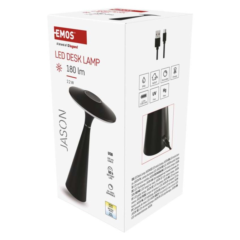 LED STOLNÍ LAMPA JASON 2