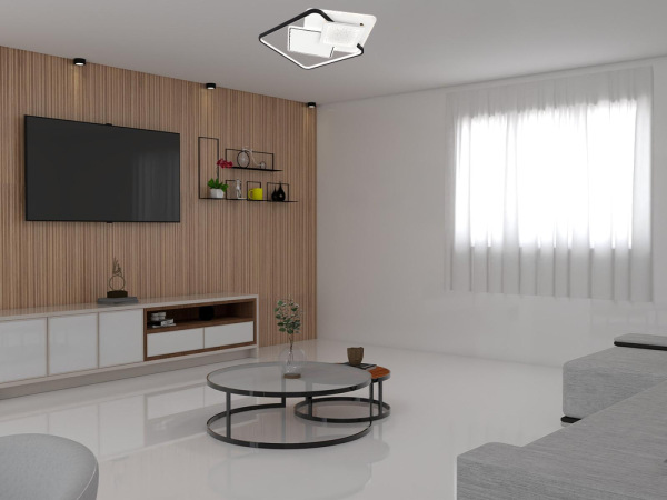 LED stropné svietidlo s diaľkovým ovládačom 85W - J1334/W 8