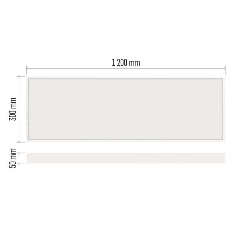 LED PANEL BAXXO P. 30×120 36W 4320LM IP2 3