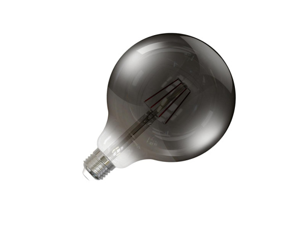 LED dekoratívna žiarovka / filament 4W SMOKE - G125 / E27 / 2000K - ZBF102 6