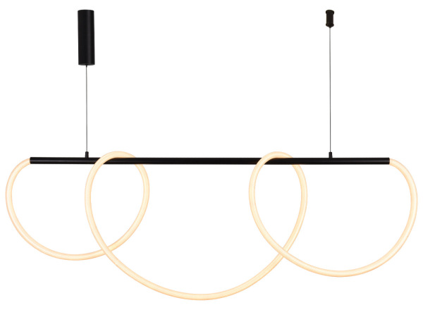 LED závesné svietidlo + diaľkový ovládač 105W - J4396/B 3
