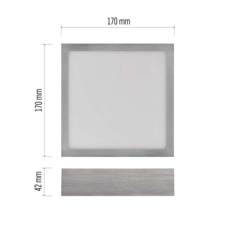 LED SVÍTIDLO NEXXO PŘ.ČTV 12,5W 1100LM I 2