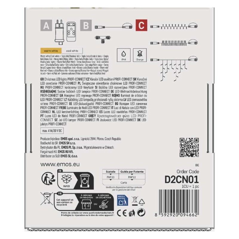 VIANOCE CENCUL Profi Connect 50LED 3M D2CN01 11