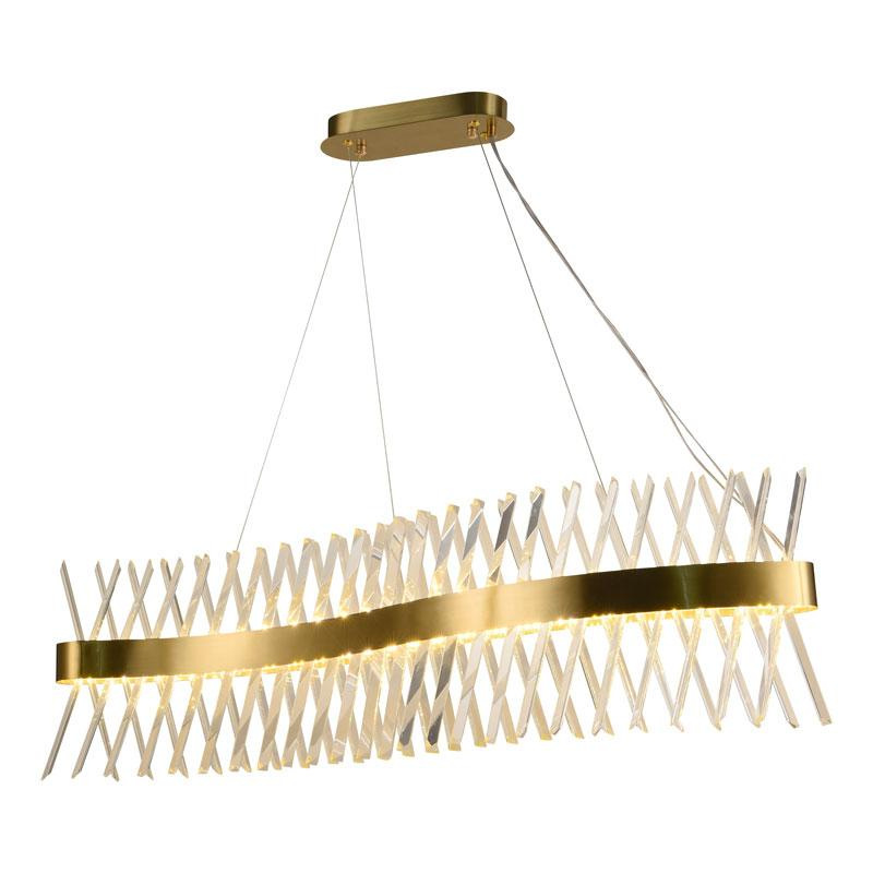 LED krištáľové svietidlo + diaľkový ovládač 95W - J6306/C 3