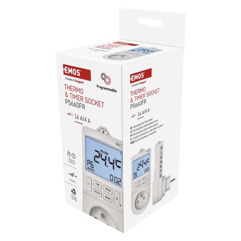 TERMO ZÁSUVKA & SPÍNACÍ ZÁSUVKA P5660FR 5