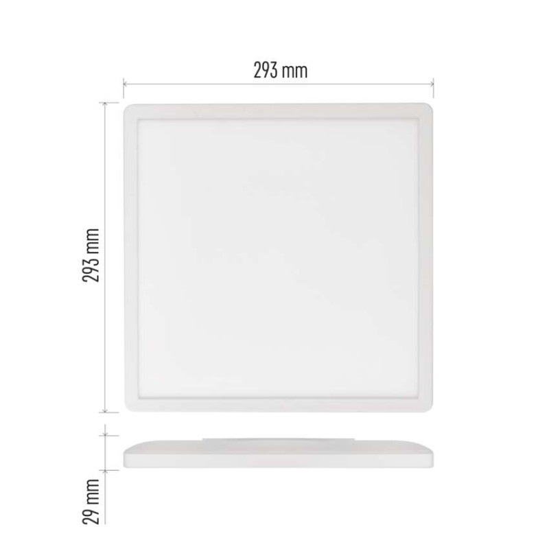 LED SVÍTIDLO FLORI PŘ.Č 18W 1800LM NW IP 2