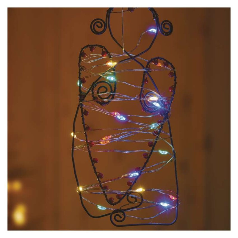 Vian.reťaz NANO 20LED 1,9M Silver 2