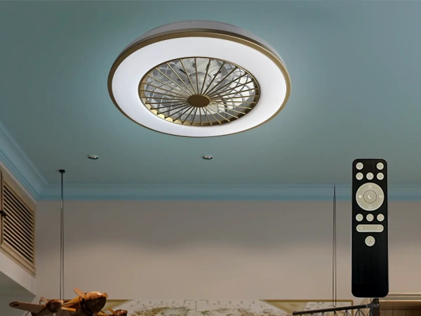 LED stropné svietidlo OPAL + stropný ventilátor + diaľkový ovládač 48W - LCL6347 2
