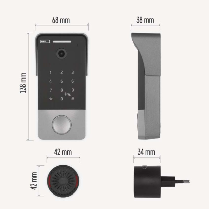 Videozvonček GoSmart IP-21PoE H4034 7