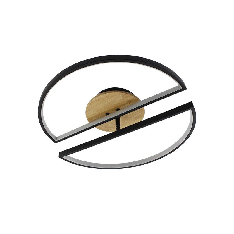 LED stropné svietidlo s diaľkovým ovládačom 75W - TA1303/BW 13