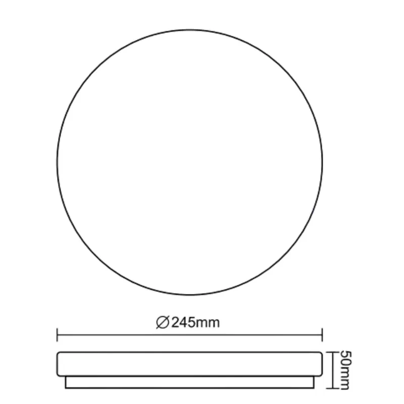 LED stropnica OPAL SLIM 12W / SMD / 4000K / IP44 - LCL421S/44 3