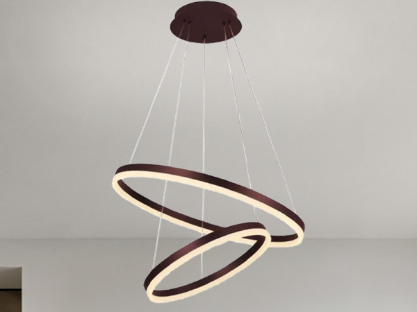 LED závesná lampa na lanku + diaľkový ovládač 70W - J4310/BR 5