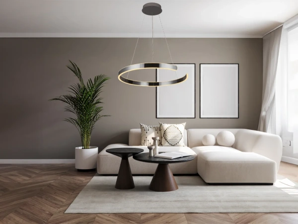 LED závesná lampa + diaľkový ovládač 70W - J4326/CH 6