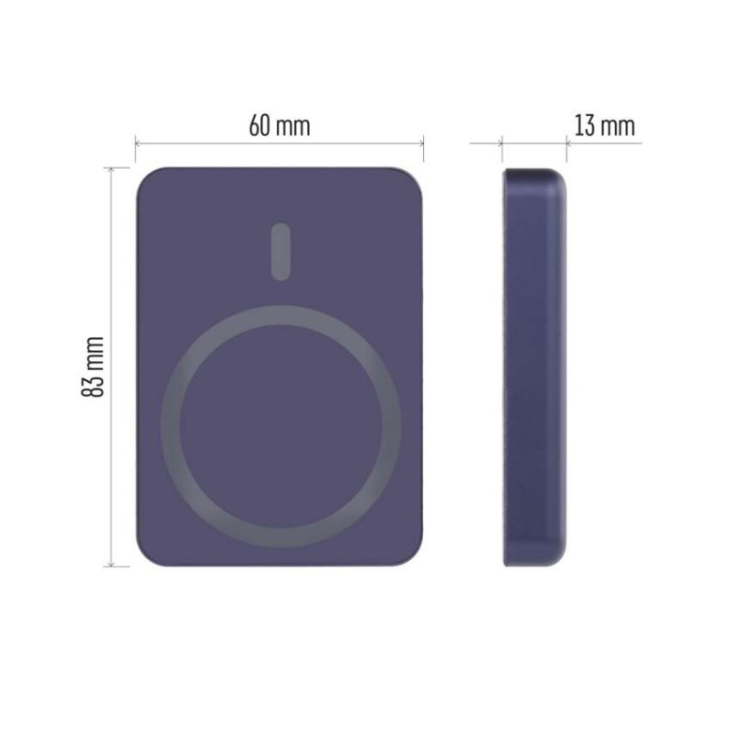 EMOS POWERBANKA WI 522 5000MAH MODRÁ 1