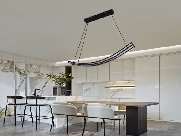 LED závesná lampa + diaľkový ovládač 70W - J4354/B 11