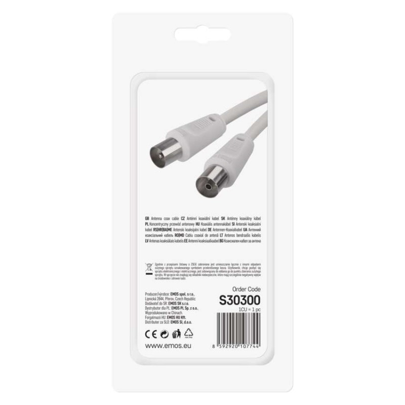 Kábel anténny koax. 3,5m  S30300 3