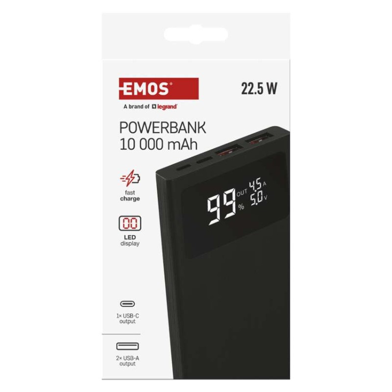 POWERBANK BetaQ 10 10000 Č - EMOS B0531B 11