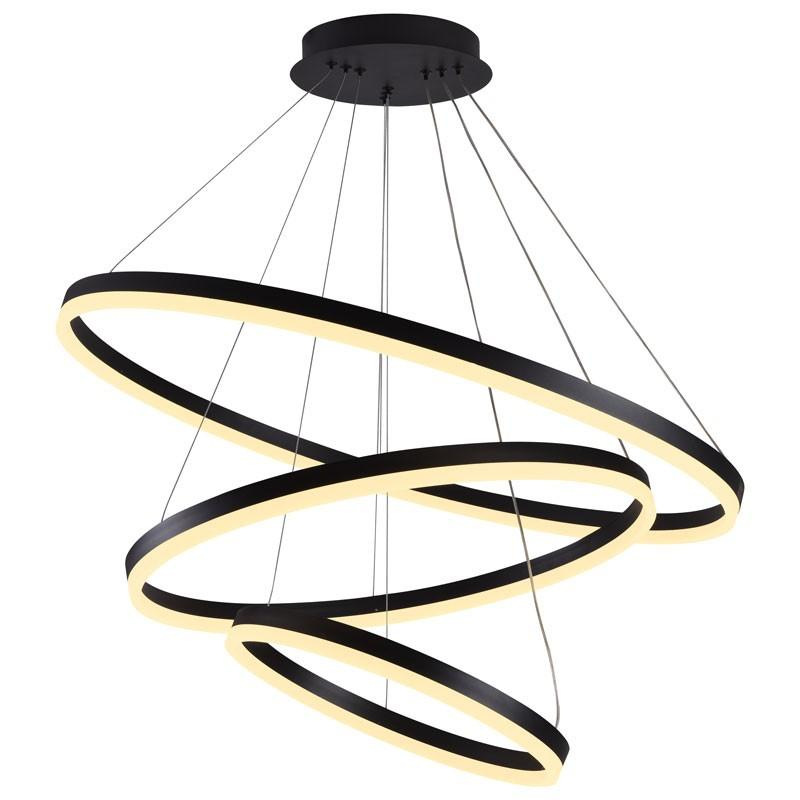 LED závesné svietidlo na lanku + diaľkový ovládač 125W - J4313/B 7