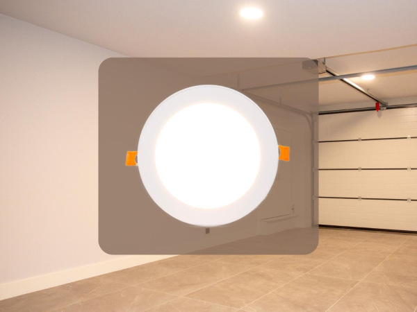 LED vsadený panel 12W / PR / SMD / 2800K / WH - LPL113 7