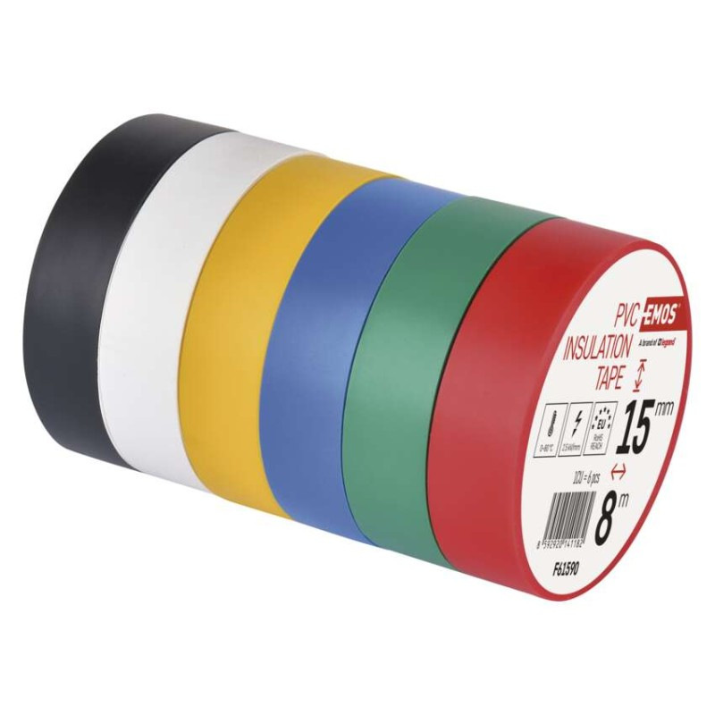 PÁSKA PVC 15/8 6KS COLORMIX