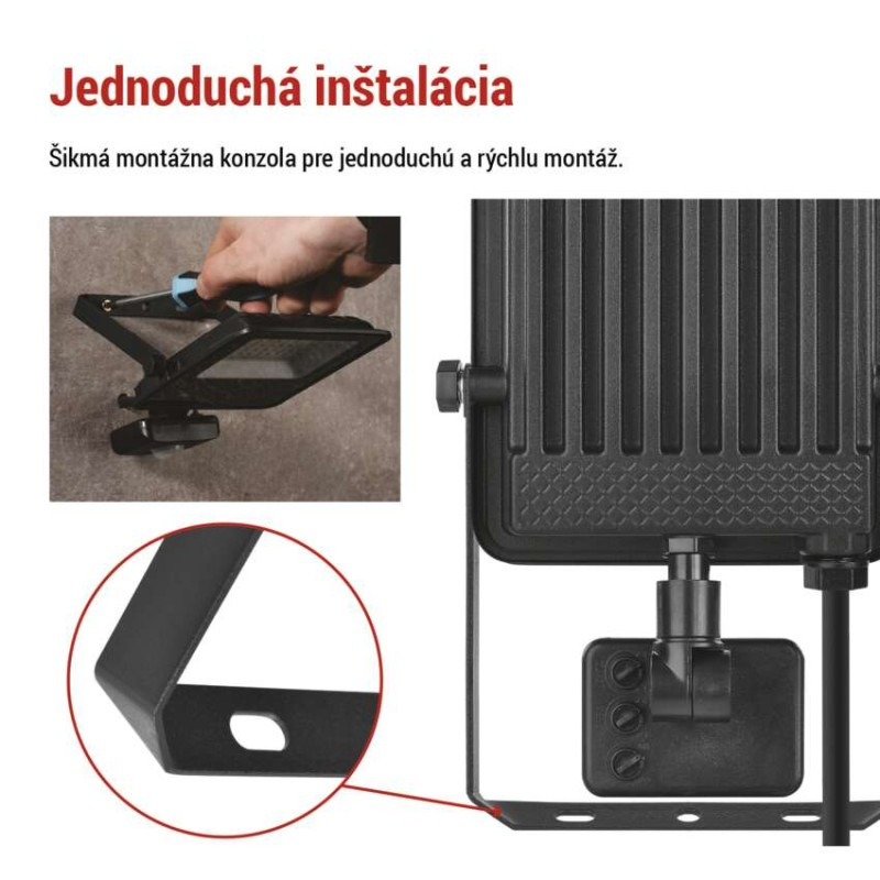 LED REFLEKTOR VISIO 30W 4500LM IP54 NW P 9