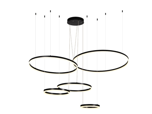 LED závesné svietidlo s diaľkovým ovládačom 220W - J4372/B 10