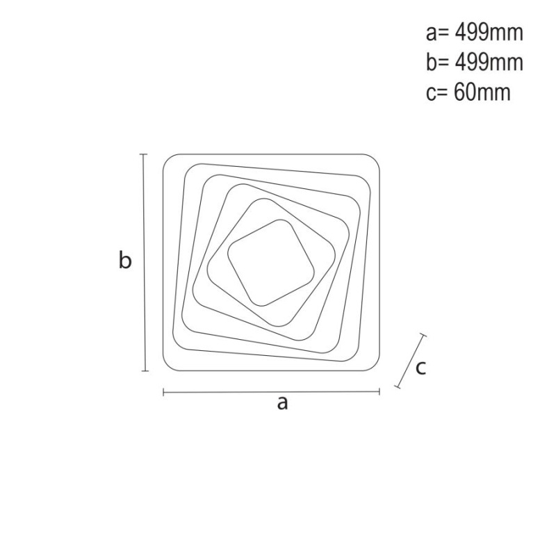 LED stropné svietidlo + diaľkový ovládač 150W - J1302/W 6