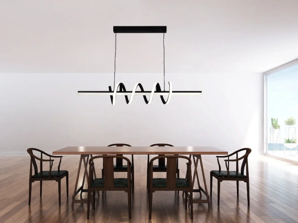 LED visiaca lampa + diaľkový ovládač 70W - J4355/B 9