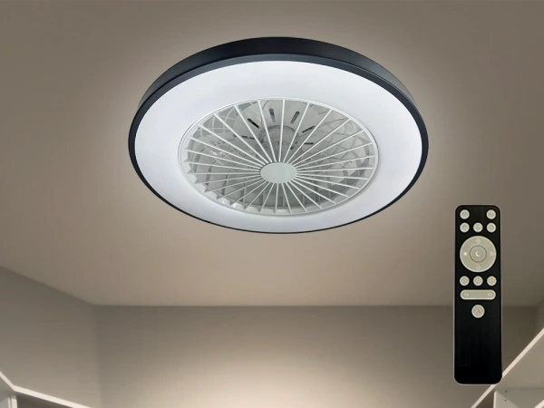 LED stropné svietidlo OPAL + stropný ventilátor + diaľkový ovládač 48W - LCL6345 5
