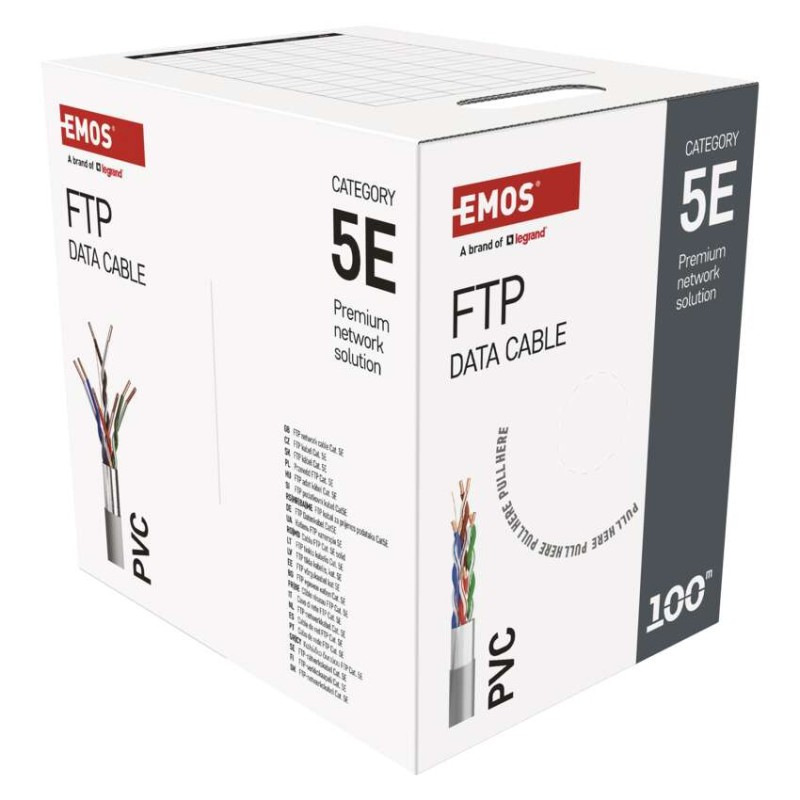 FTP KABEL CAT5E PVC 100M 8