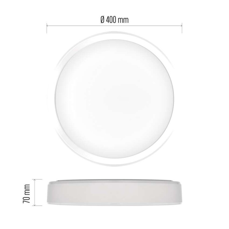 LED SV.PŘ.K 30W 1800LM STM.NAST.CCT+DÁL. 2