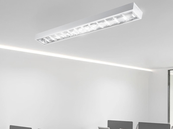 Biele žiarivkové prisadené svietidlo na 2 x T8 ( 120cm LED trubica ) - TL301 2