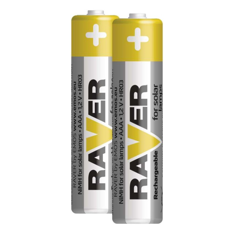 Batéria R03 NiMH 400mAh 1,2V RAVER nabíjacia B7414 4