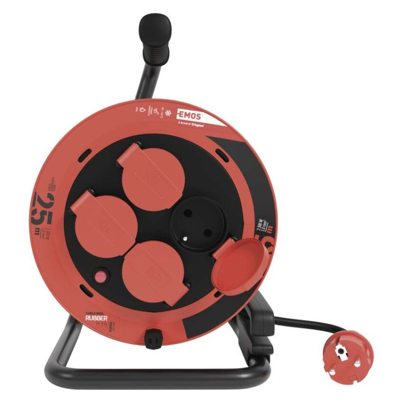 BUBEN 4Z 25M 1,0MM GUMA IP44 1