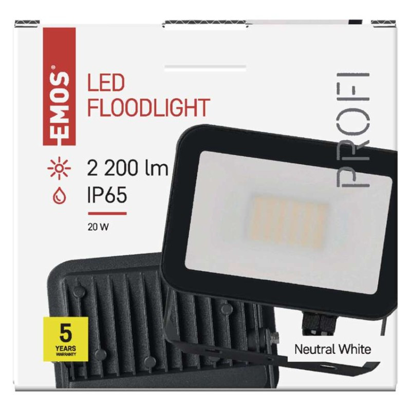 LED REFLEKTOR PROFI 20W 2200LM 10