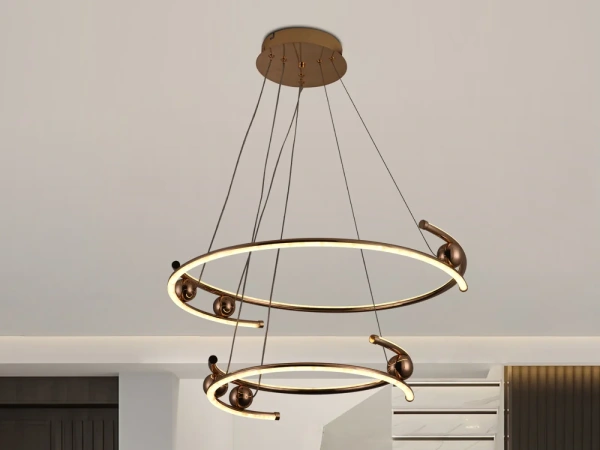 LED závesné svietidlo + diaľkový ovládač 80W - J4346/GCH 9