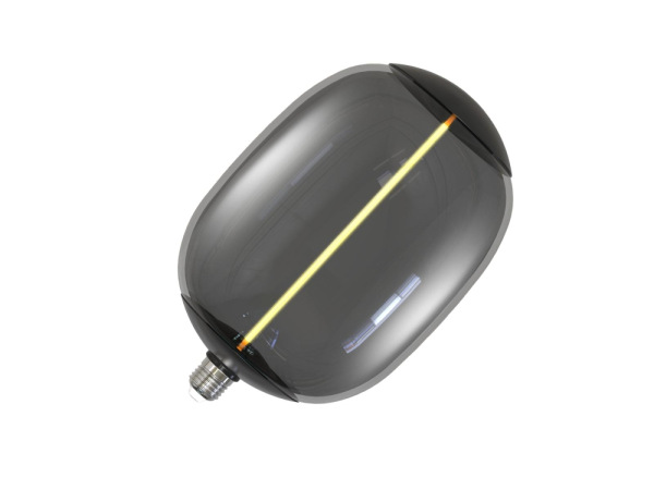 LED dekoratívna žiarovka / filament 4W SMOKE - T178 / E27 / 1800K - ZSF102 3