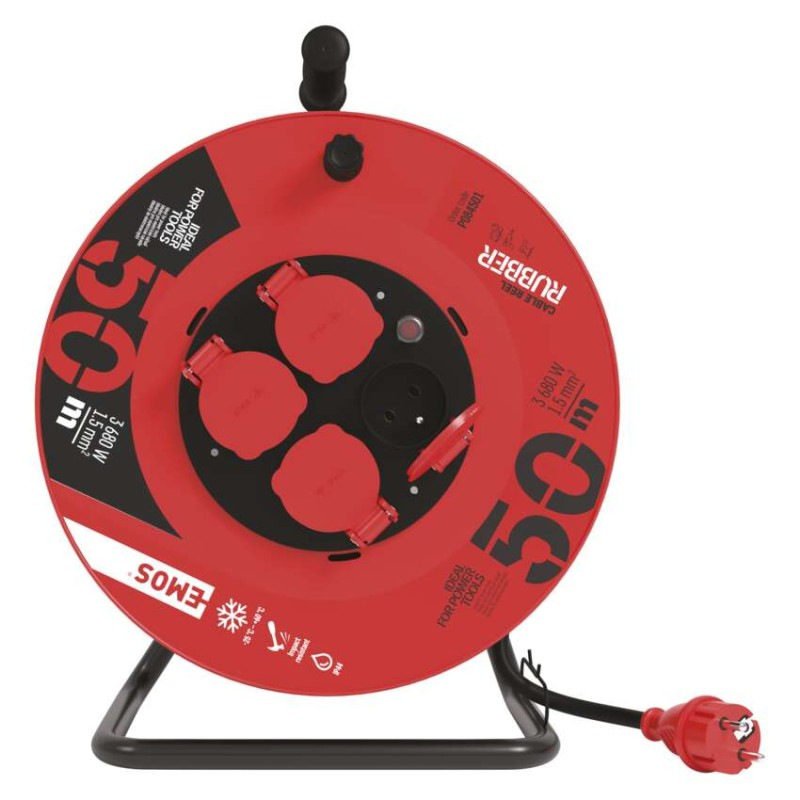 Káblový bubon predl. 4Z-50m H05RR-F3G IP44 P084501 EMOS