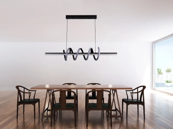 LED visiaca lampa + diaľkový ovládač 70W - J4355/B 11