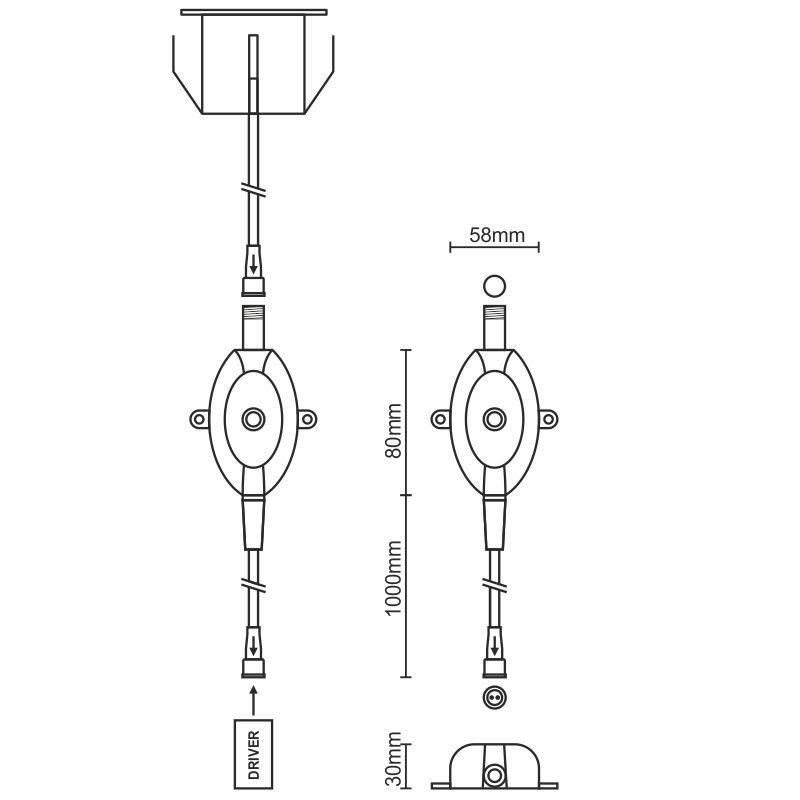 Svetelný senzor 60W pre vonkajšie podlahové svietidlá LFL - LSF101 2