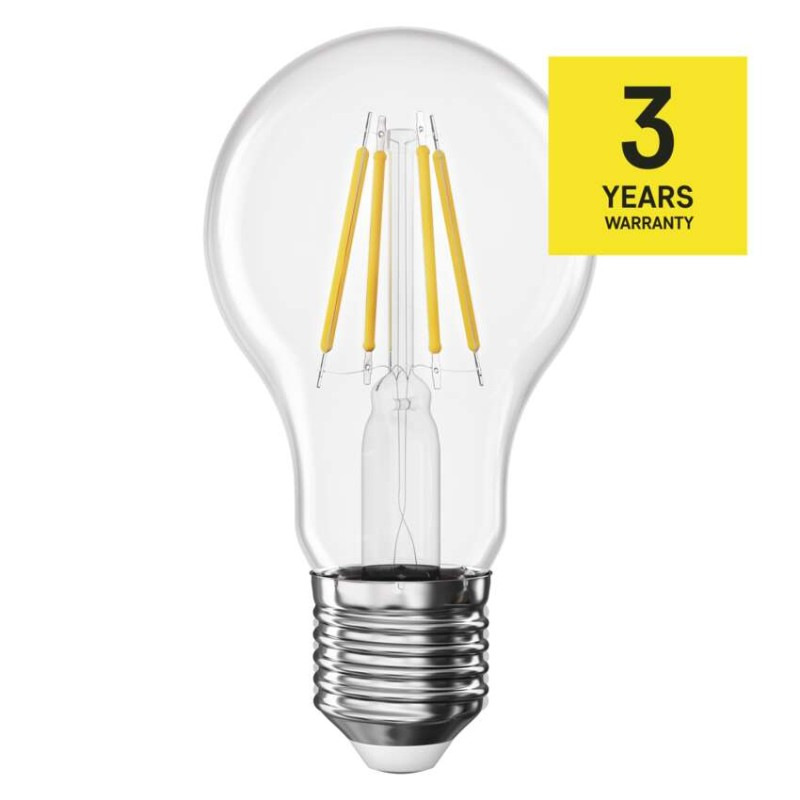 LED FLM A60 3,4W(40W) 470lm E27 WW 4