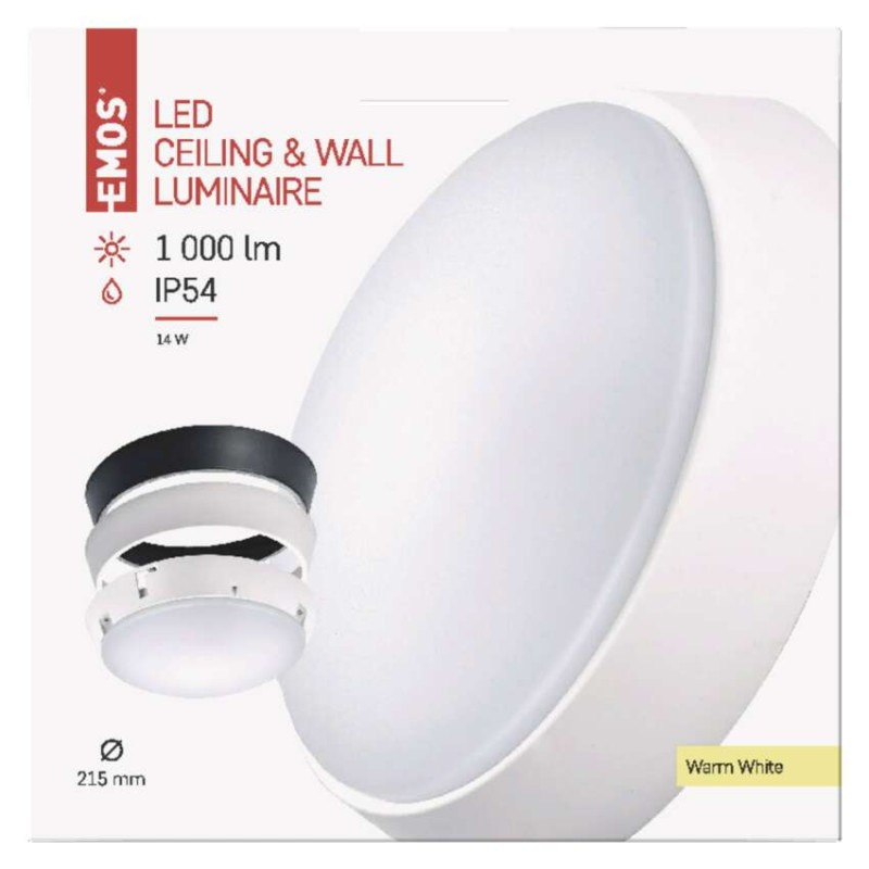 LED NÁSTĚNNÉ S.IP54 14W WW 10