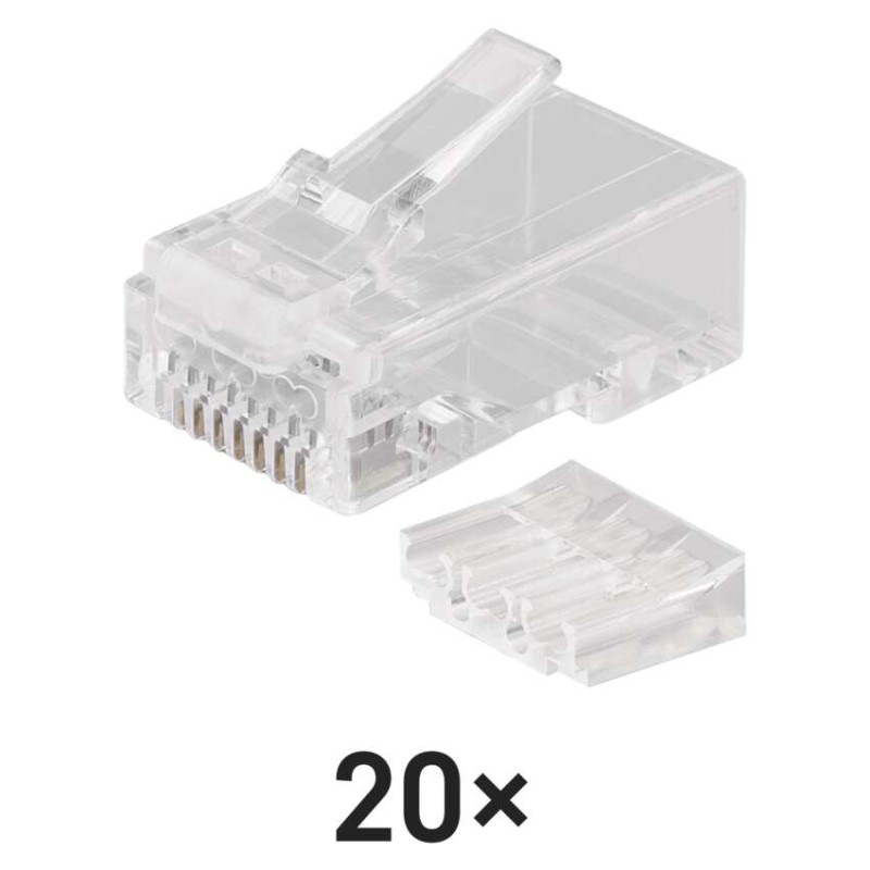 Konektor RJ45 UTP CAT6 drôt  K0103 3