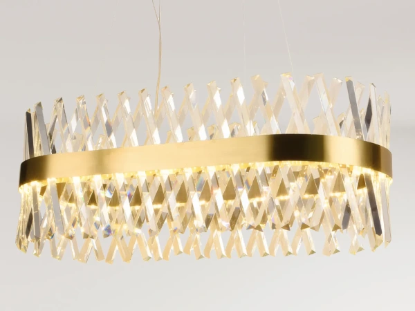 LED krištáľový luster + diaľkový ovládač 90W - J6307/C 3